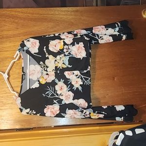 Shein Cropped Blouse